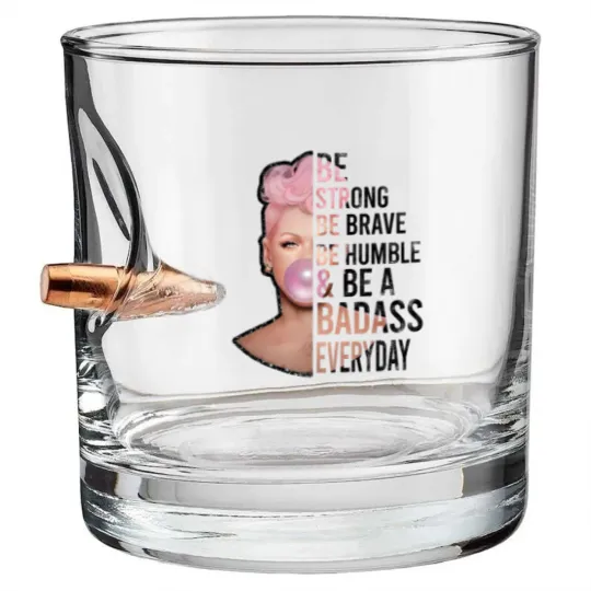 Discover P!nk Be Strong Bullet Whiskey Glasses, Trustfall Album Bullet Whiskey Glasses, Pink Singer Tour Bullet Whiskey Glasses, Summer Carnival 2024