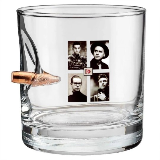Discover Depeche Mode USA Tour 1988 Bullet Whiskey Glasses, Depeche Mode Vintage Bullet Whiskey Glasses, Depeche Mode Merch