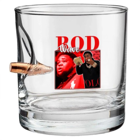 Discover Rod Wave | Ideal Christmas Gift Bullet Whiskey Glasses