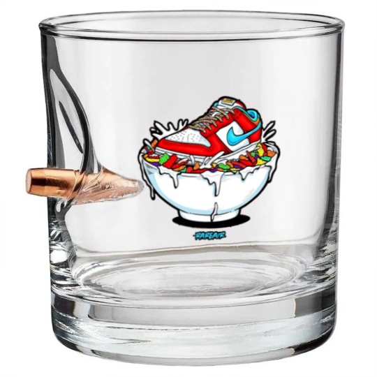 Discover Fruity Pebbles Dunk Sneaker Match Red Fruity Pebbles Bowl3 Bullet Whiskey Glasses