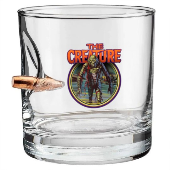 Discover 50s horror v2 - Halloween Gifts - Bullet Whiskey Glasses