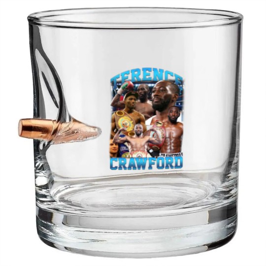 Discover Terence Bud Crawford Bullet Whiskey Glasses