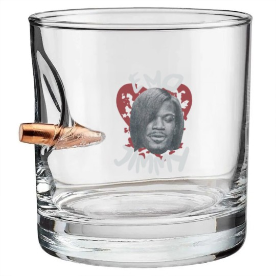 Discover Emo Jimmy Butler Bullet Whiskey Glasses,  Retro American Basketball Bootleg Gift