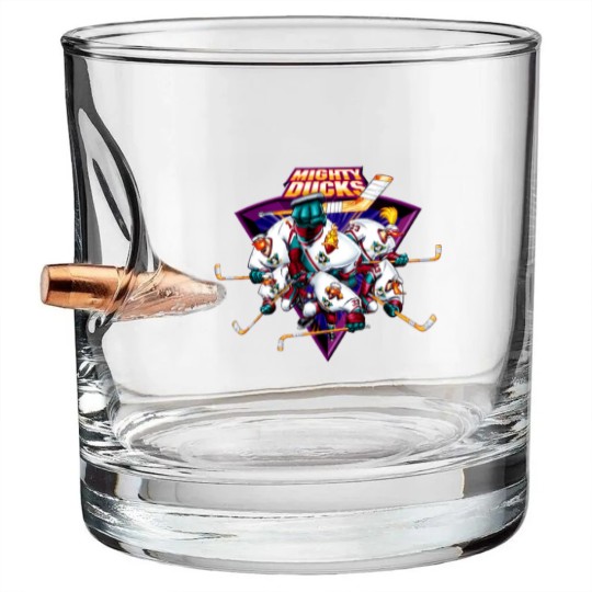 Discover the mighty ducks team Bullet Whiskey Glasses