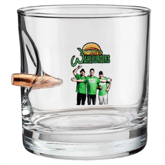 Discover Wahlburgers Tie Dye Bullet Whiskey Glasses