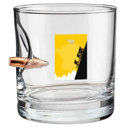 Discover Le Tour De France Bullet Whiskey Glasses