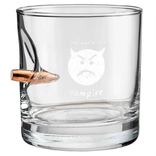 Discover the smashing pumpkins bullet with butterfly wings Bullet Whiskey Glasses