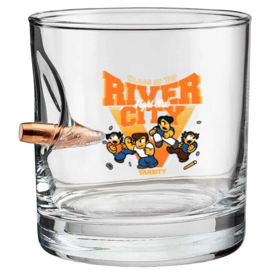 Discover River City Fight Club - River City Ransom - Bullet Whiskey Glasses