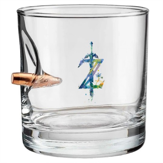 Discover Legend of Zelda Symbol Bullet Whiskey Glasses