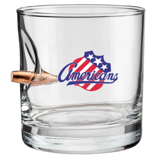 Discover Rochester Americans Ice Hockey Bullet Whiskey Glasses