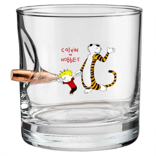 Discover Calvin and Hobbs Vintage Bullet Whiskey Glasses