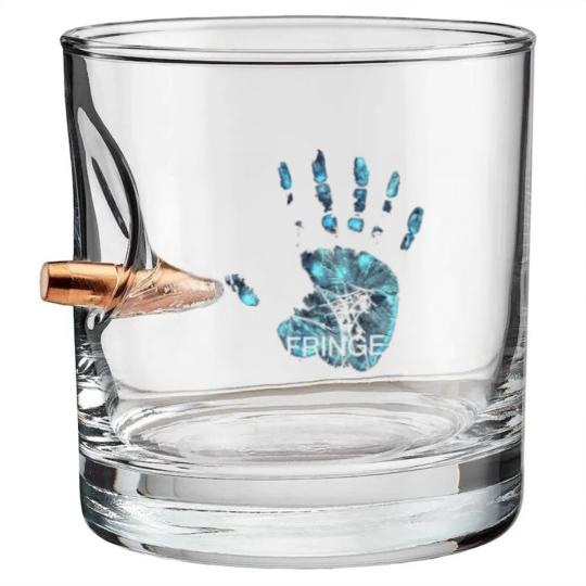 Discover Fringeprints! - Fringe Tv Show - Bullet Whiskey Glasses