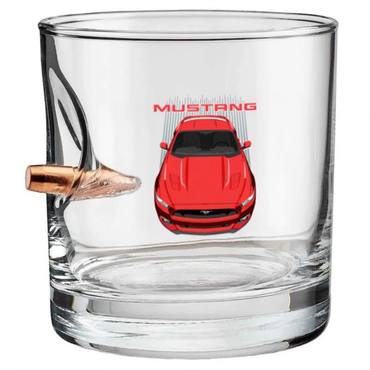 Discover Mustang S550-GT-red - Mustang - Bullet Whiskey Glasses
