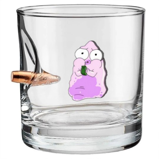 Discover The Pupa - solar opposites Bullet Whiskey Glasses
