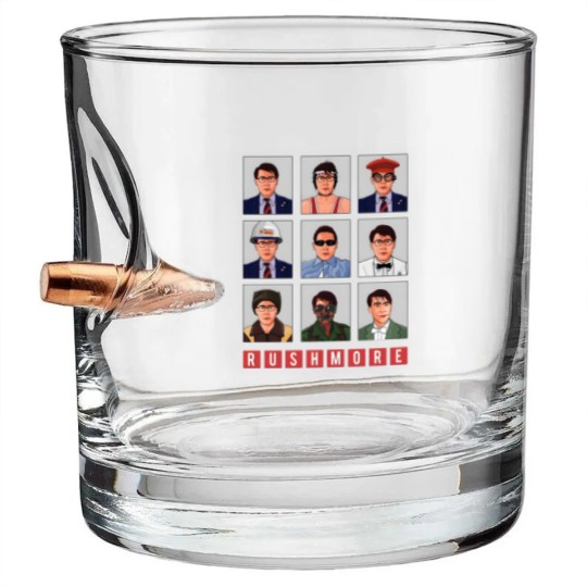 Discover Rushmore Max Fischer Grid Bullet Whiskey Glasses