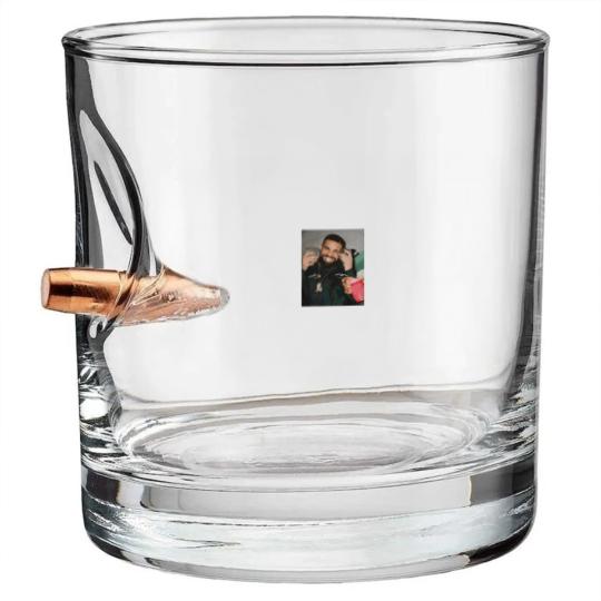 Discover Vintage Drake Bullet Whiskey Glasses, Drake Bullet Whiskey Glasses, Drake Merch