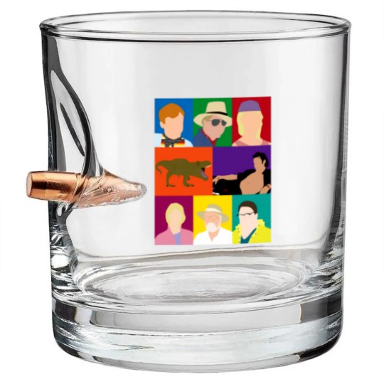 Discover Jurassic Park - Jurassic Park - Bullet Whiskey Glasses