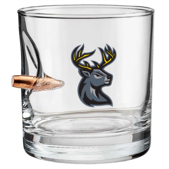 Discover Iowa Heartlanders Bullet Whiskey Glasses