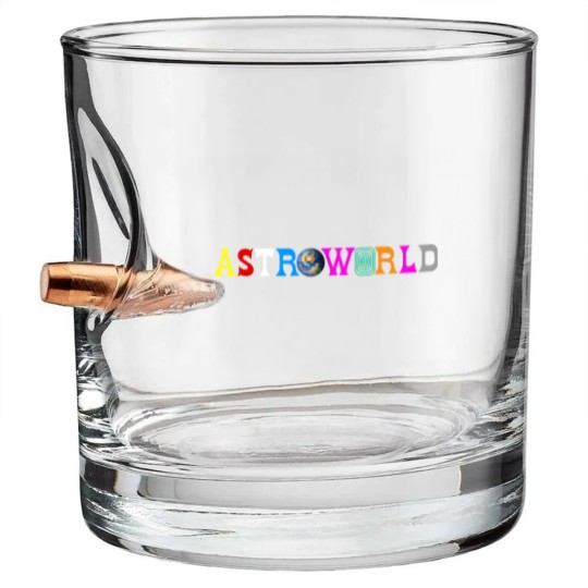 Discover Astroworld Save World Save Planet Bullet Whiskey Glasses