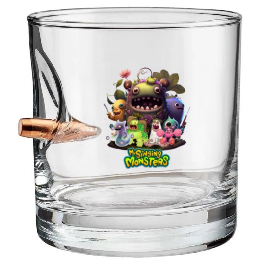 Discover my singing monsters, rare wubbox, my singing monsters monsters, my singing monsters wubbox Bullet Whiskey Glasses