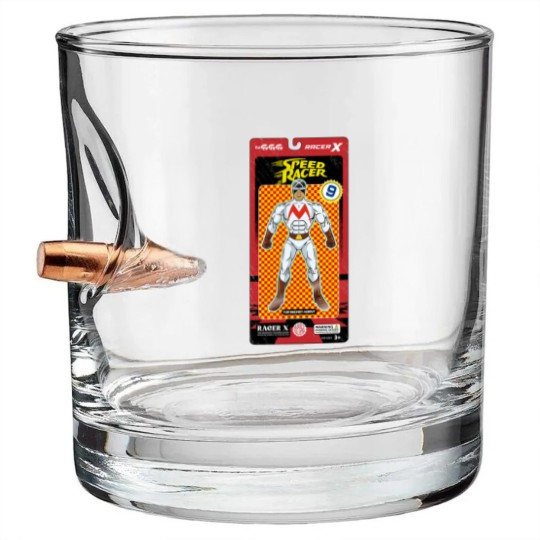 Discover Vintage Racer X Bullet Whiskey Glasses