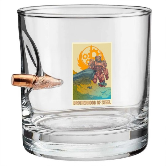 Discover Brotherhood of Steel Bullet Whiskey Glasses