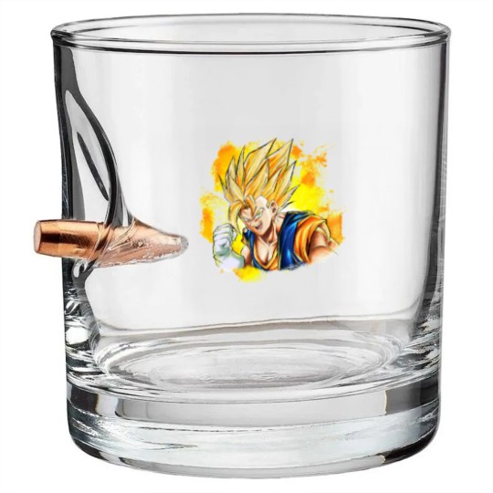 Discover VEGITO SUPER SAIYAN Bullet Whiskey Glasses