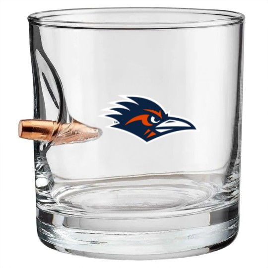 Discover UTSA Roadrunners logo Bullet Whiskey Glasses