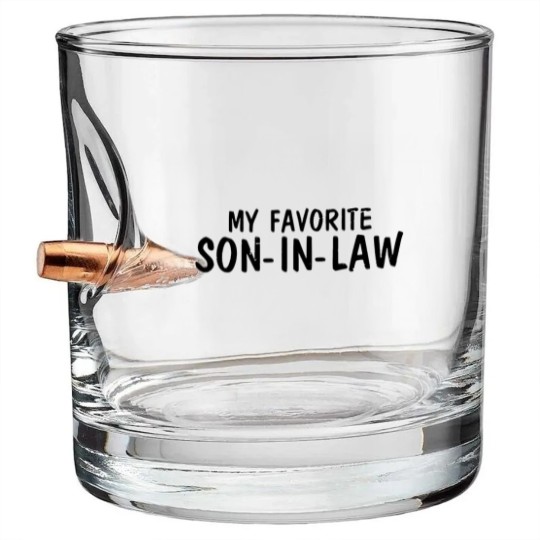 Discover favorite son in law Bullet Whiskey Glasses