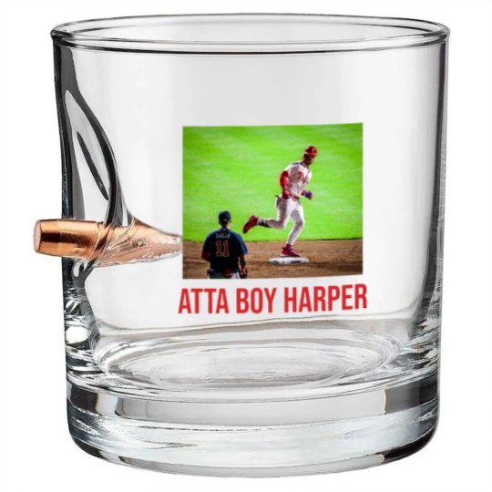 Discover Atta Boy Harper Bullet Whiskey Glasses