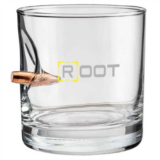 Discover Person of Interest - Root Bullet Whiskey Glasses