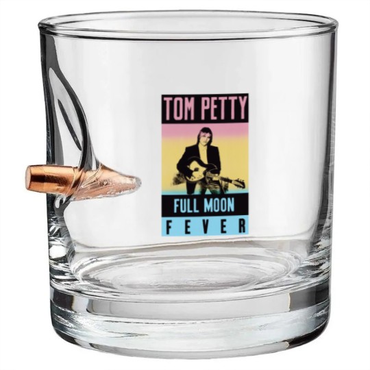 Discover Tom Petty Bullet Whiskey Glasses - Full Moon Fever Classic Retro Heartbreakers