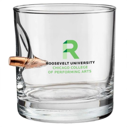 Discover (Roosevelt University) The Music Conservatory of Chicago College of Performing Arts Bullet Whiskey Glasses