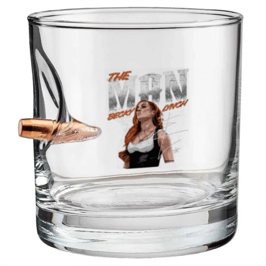 Discover Becky Lynch The Man Bullet Whiskey Glasses