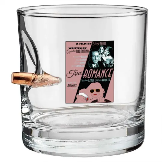 Discover True Romance (Movie Poster) - True Romance - Bullet Whiskey Glasses