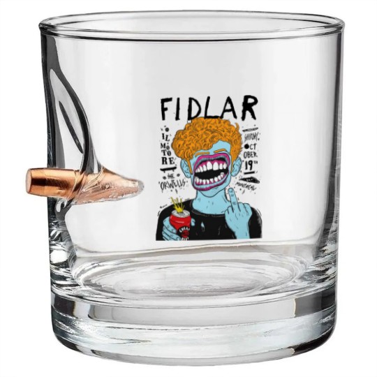 Discover fidlar band rockfidlar grennday deads kennedys nofx Class Bullet Whiskey Glasses
