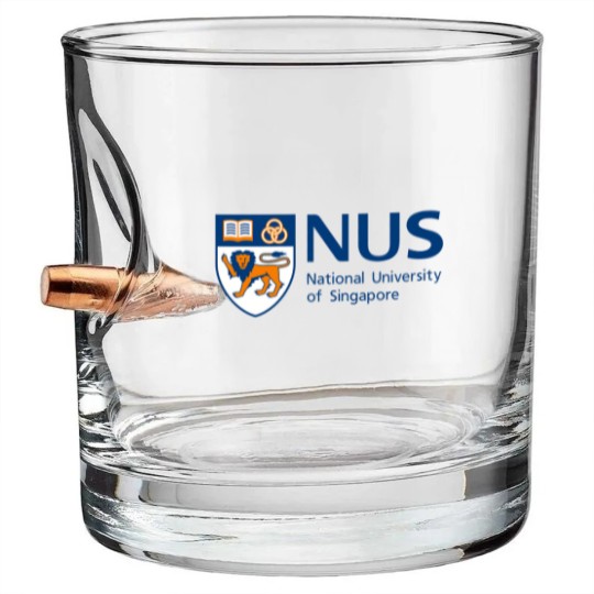 Discover national university of singapore nus Bullet Whiskey Glasses