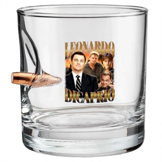 Discover Leonardo Dicaprio Bootleg Bullet Whiskey Glasses - Leonardo Dicaprio