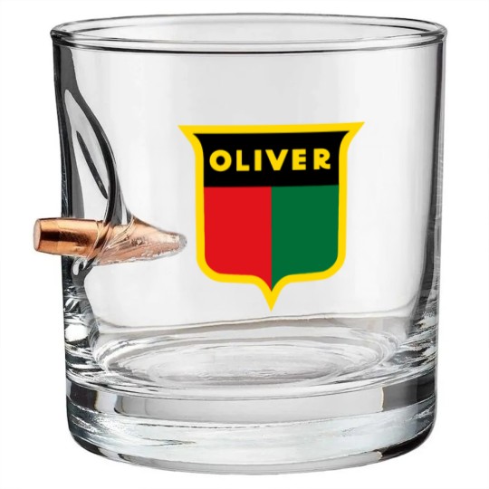 Discover LOGO  OLIVER TRACTORS125 Bullet Whiskey Glasses