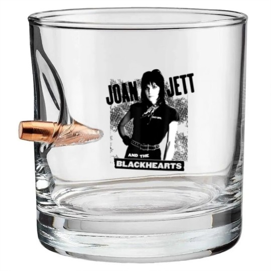 Discover Joan Jett and the Blackhearts - Bad Girl Bullet Whiskey Glasses