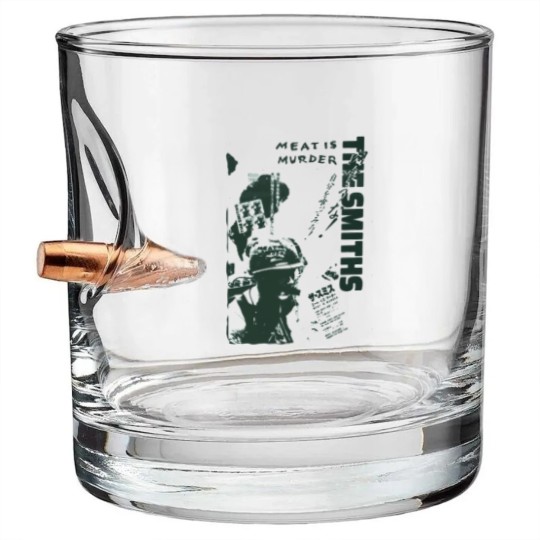 Discover The Smiths - Meat (Japanese) (green variant) Bullet Whiskey Glasses