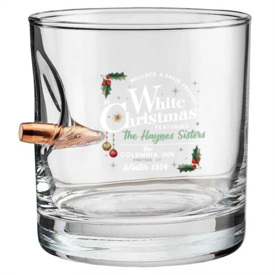 Discover White Christmas Movie Bullet Whiskey Glasses, Christmas White Movie 1954