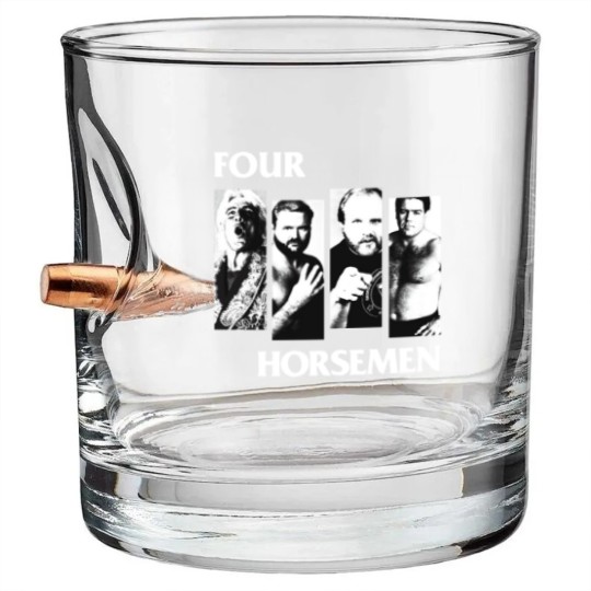 Discover Four Horsemen Bullet Whiskey Glasses