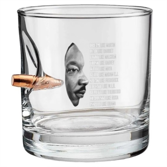 Discover Martine Luther King - MLK Bullet Whiskey Glasses