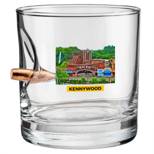 Discover Kennywood amusement park Bullet Whiskey Glasses