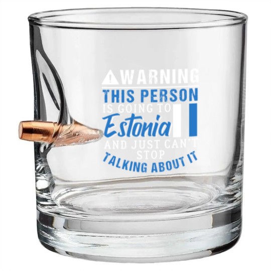 Discover Estonia Bullet Whiskey Glasses