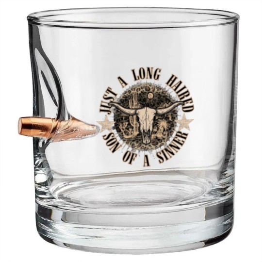 Discover Jelly Roll Bullet Whiskey Glasses, Son Of A Sinner Bullet Whiskey Glasses, Jelly Roll Son Of A Sinner