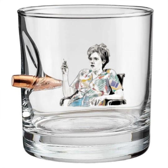 Discover MS RAFFERTY KATE MCKINNON - Graphite  Acrylic Drawing Bullet Whiskey Glasses
