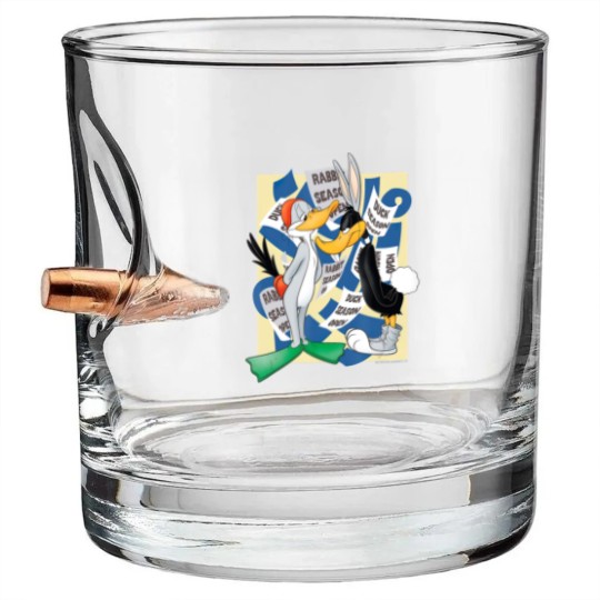 Discover Rabbit Season Duck Season T Bullet Whiskey Glasses