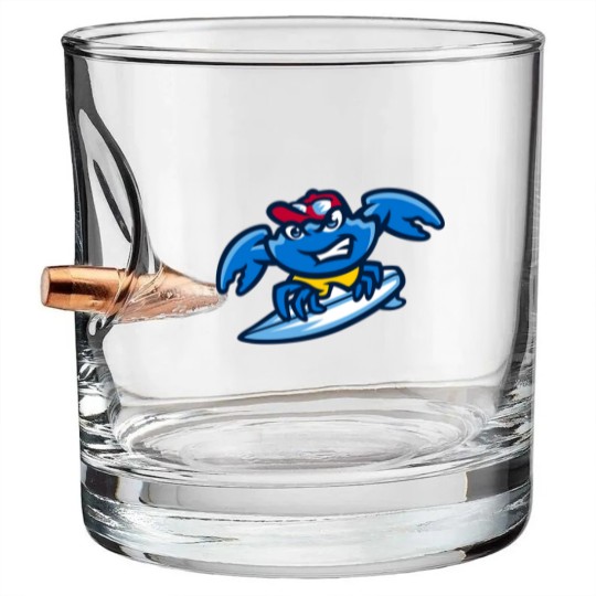 Discover Jersey Shore Blue Claws Bullet Whiskey Glasses